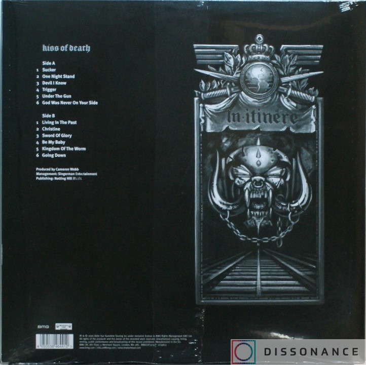Виниловая пластинка Motorhead - Kiss Of Death (2006) - фото 1