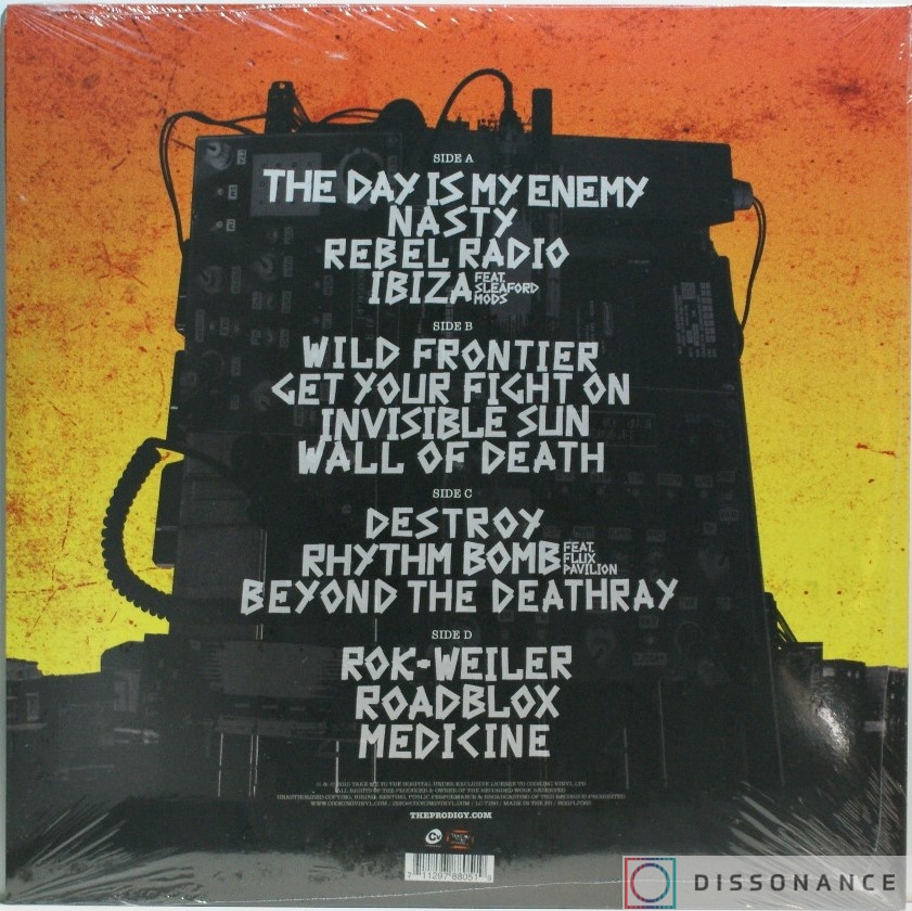 Виниловая пластинка Prodigy - Day Is My Enemy (2015) - фото 1