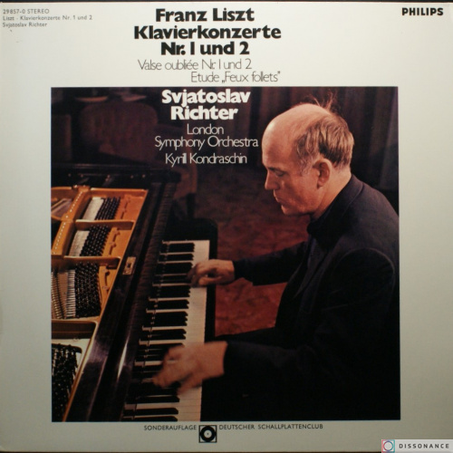 Виниловая пластинка Ferenc Liszt - Klavierkonzert 1 And 2 (1968)