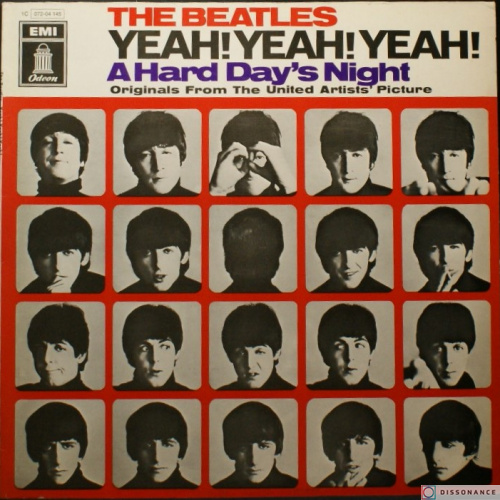 Виниловая пластинка Beatles - Hard Days Night (1964)