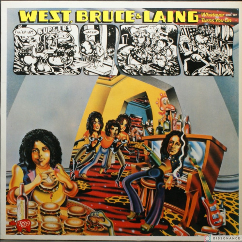 Виниловая пластинка West Bruce And Lang - Whatever Turns You On (1973)