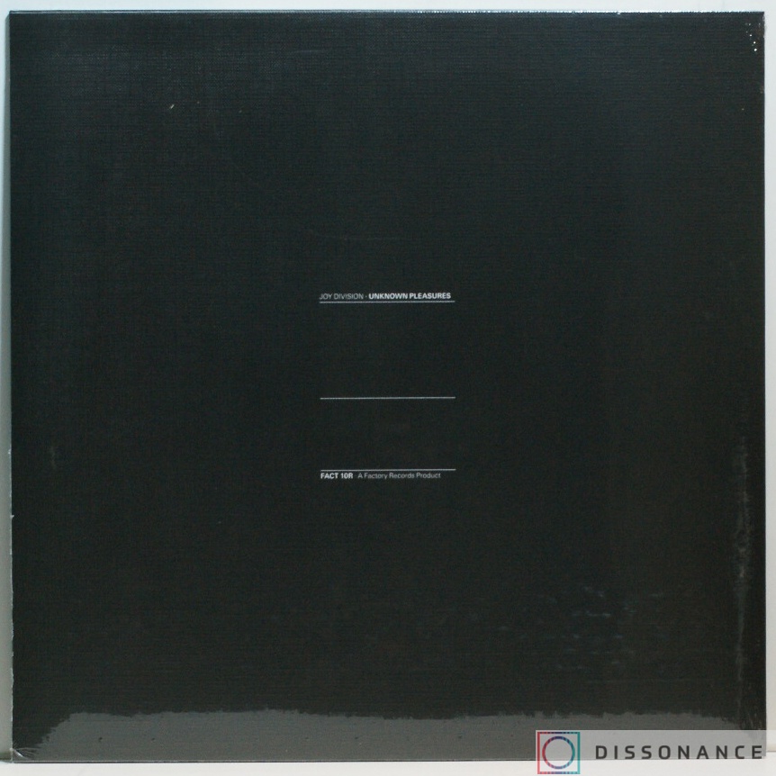 Виниловая пластинка Joy Division - Unknown Pleasures (1979) - фото 1