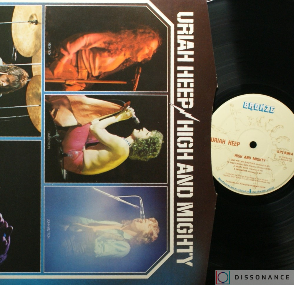 Виниловая пластинка Uriah Heep - High And Mighty (1976) - фото 2