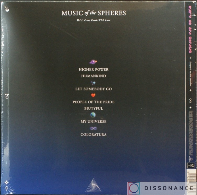 Виниловая пластинка Coldplay - Music Of The Spheres (2021) - фото 1