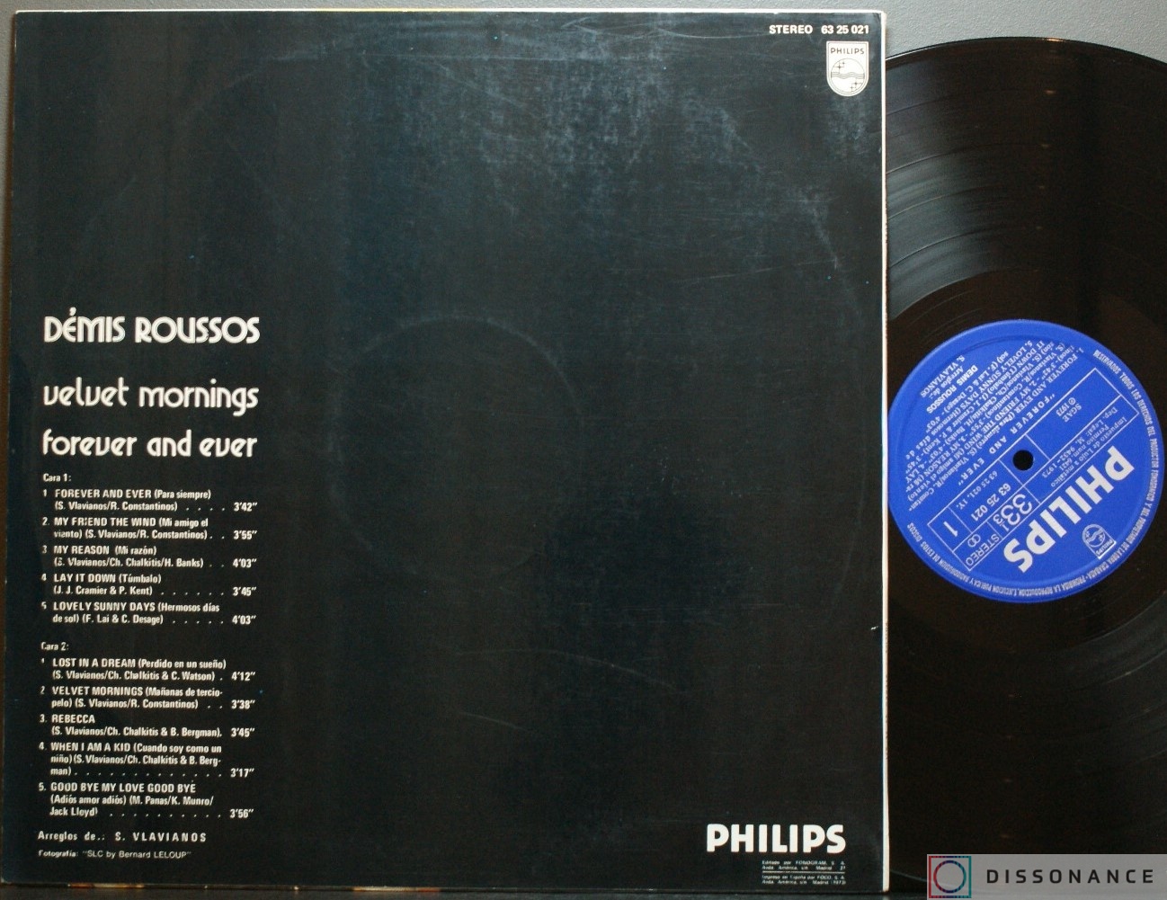 Виниловая пластинка Demis Roussos - Forever And Ever (1973) - фото 1