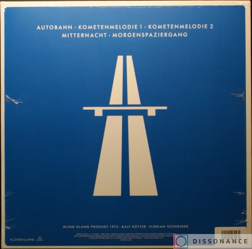 Виниловая пластинка Kraftwerk - Autobahn (1974) - фото 1