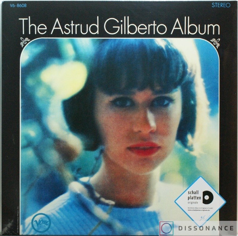 Виниловая пластинка Astrud Gilberto - Astrud Gilberto Album (1965) - фото обложки