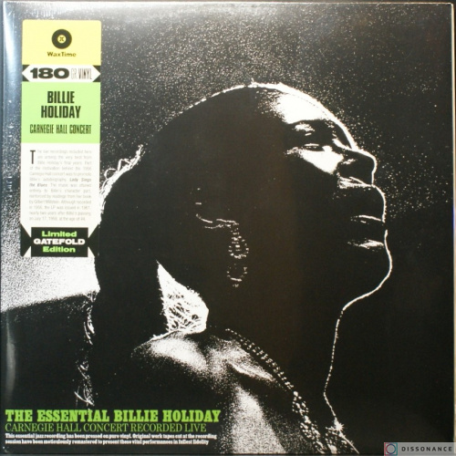 Виниловая пластинка Billie Holiday - Essential Carnegie Hall Concert (1961)
