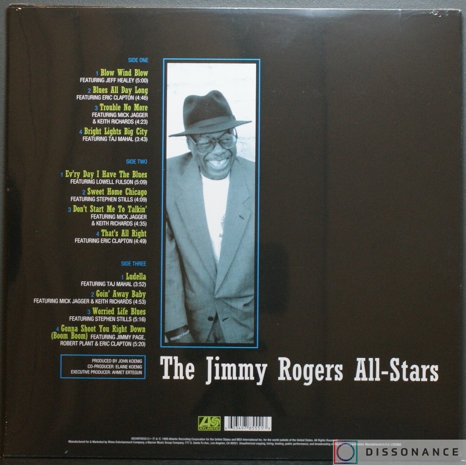 Виниловая пластинка Jimmy Rogers - Blues Blues Blues (1999) - фото 1