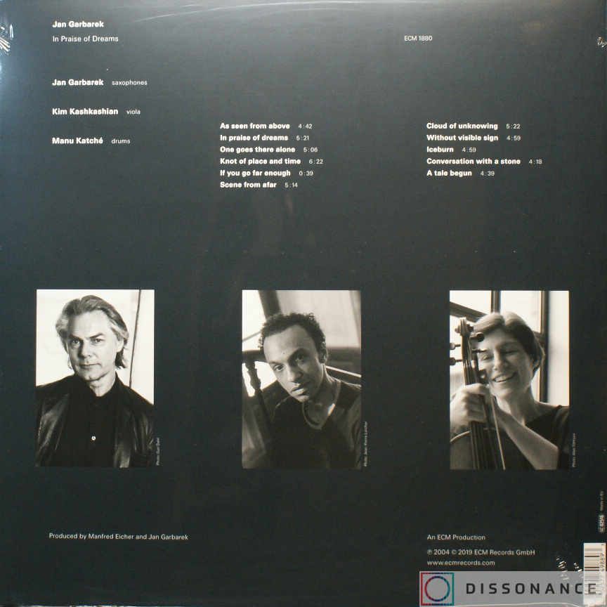 Виниловая пластинка Jan Garbarek - In Praise Of Dreams (2004) - фото 1