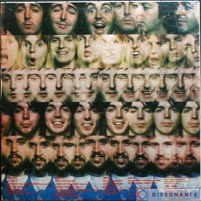 Виниловая пластинка Paul McCartney - At The Speed Of Sound (1976) - фото 1