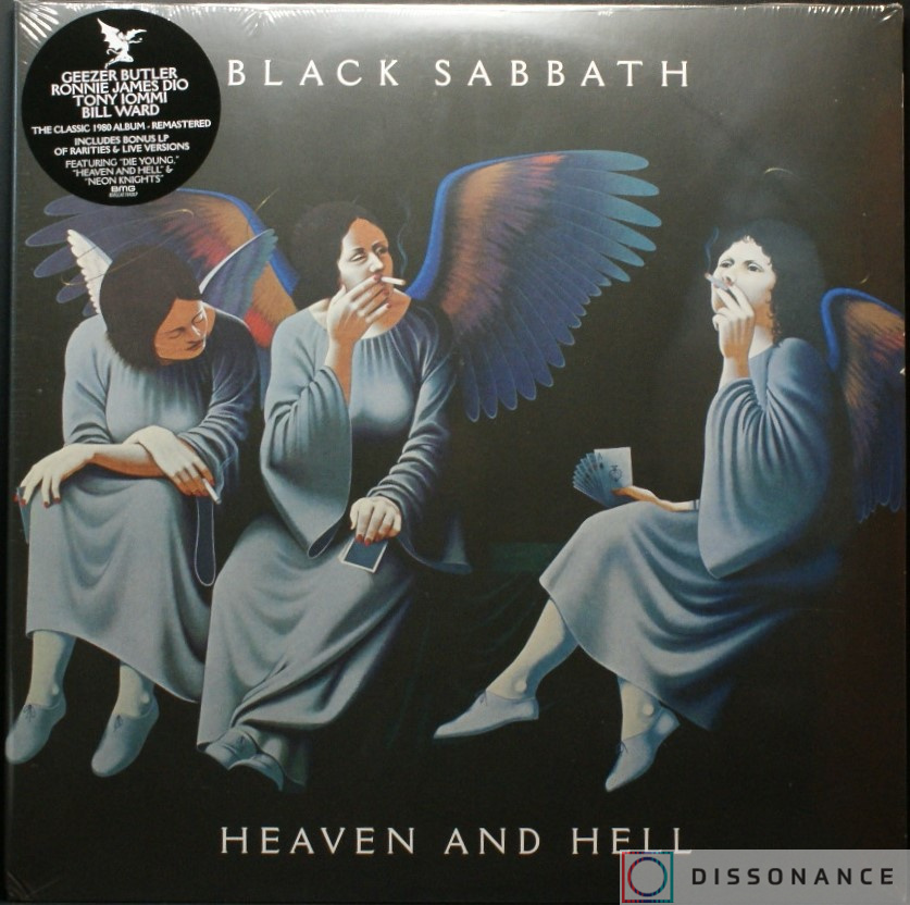 Виниловая пластинка Black Sabbath - Heaven And Hell (1980) - фото обложки