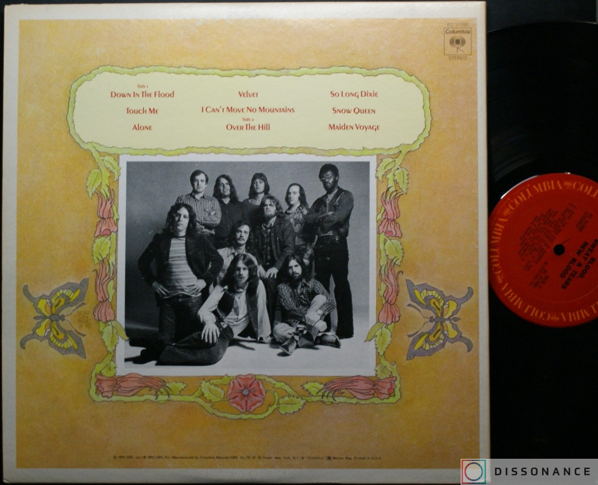 Виниловая пластинка Blood Sweat And Tears - New Blood (1972) - фото 2