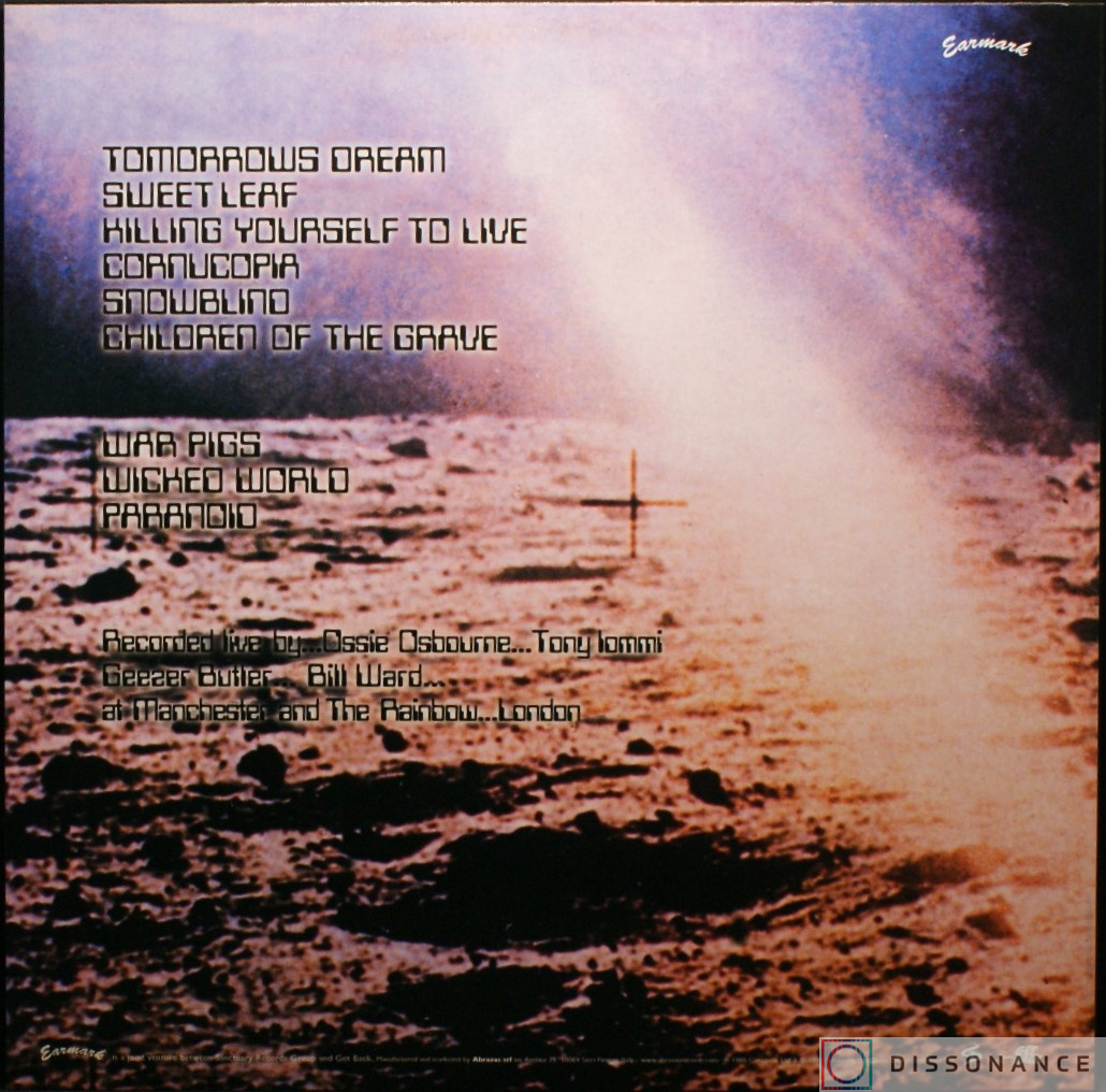 Виниловая пластинка Black Sabbath - Live At Last (1980) - фото 1