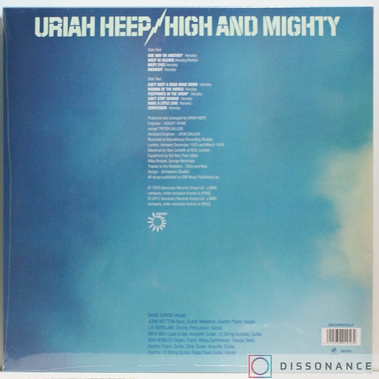 Виниловая пластинка Uriah Heep - High And Mighty (1976) - фото 1