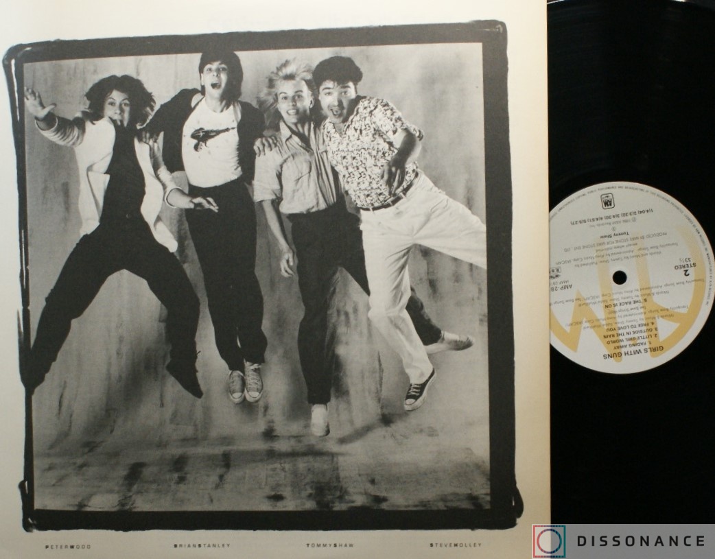 Виниловая пластинка Tommy Shaw - Girls With Guns (1984) - фото 2