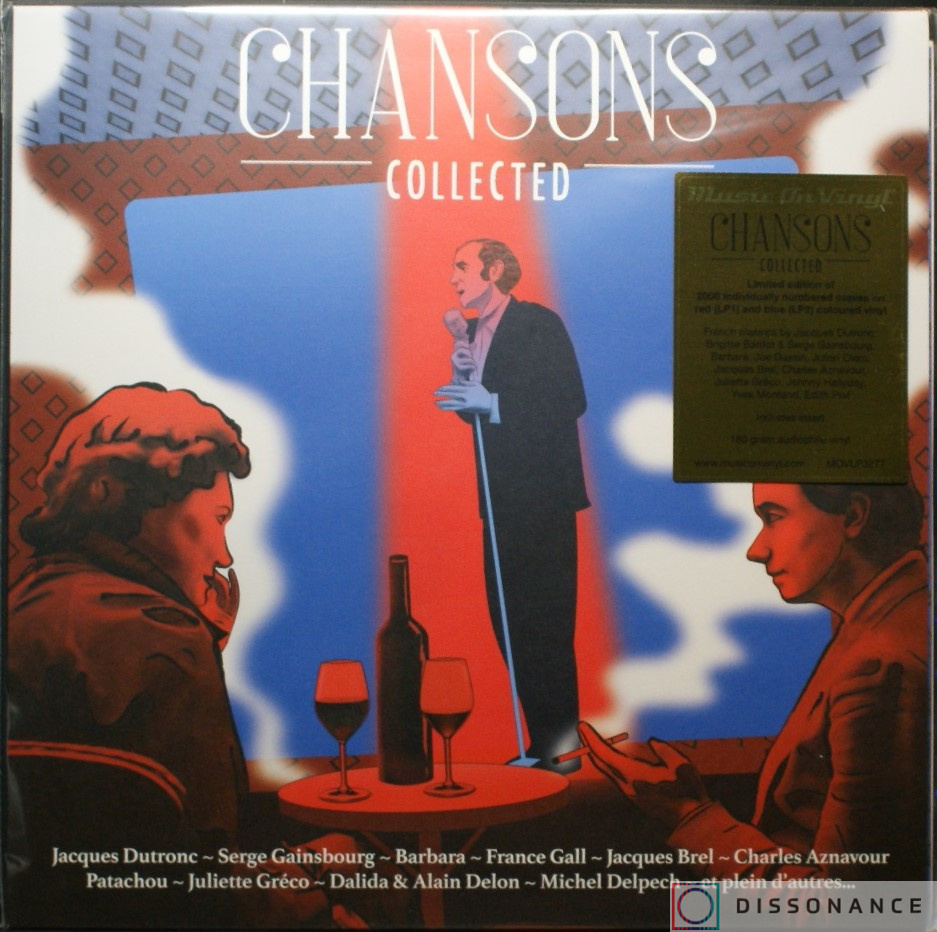 Виниловая пластинка V/A - Chansons Collected (2022) - фото обложки