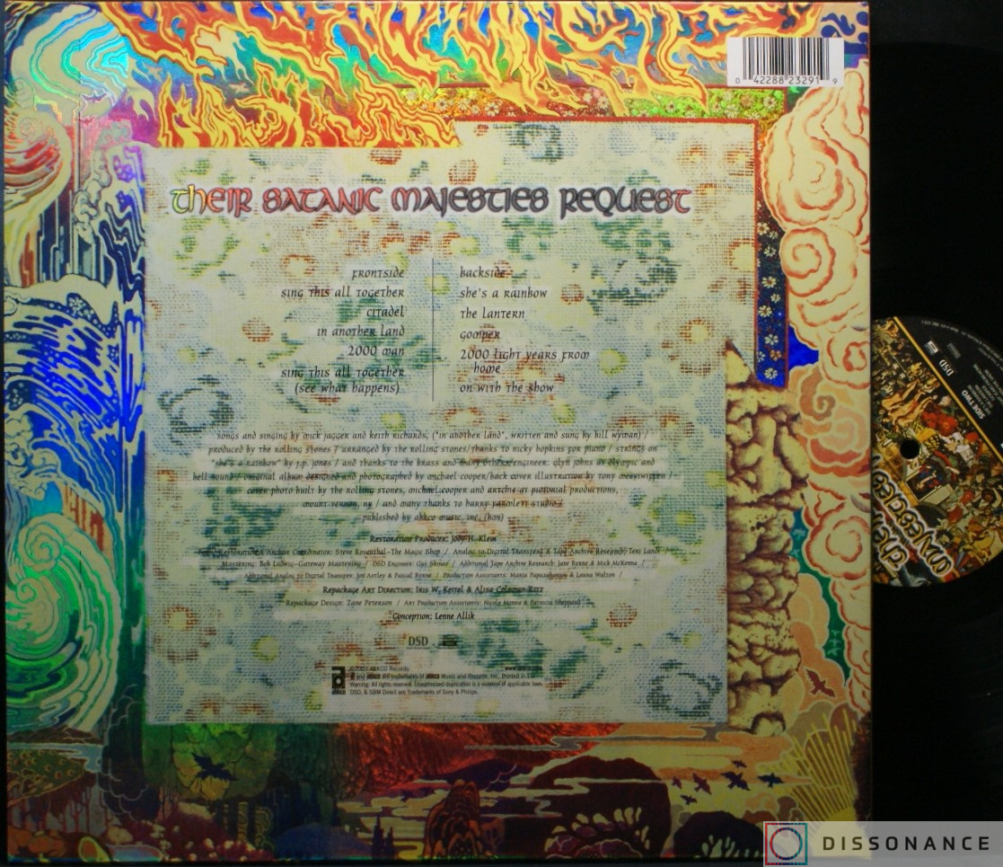 Виниловая пластинка Rolling Stones - Their Satanic Majesties Request (1967) - фото 2