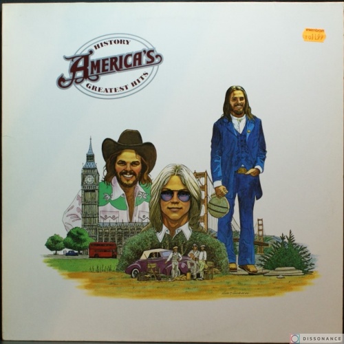 Виниловая пластинка America - America Greatest Hits (1975)