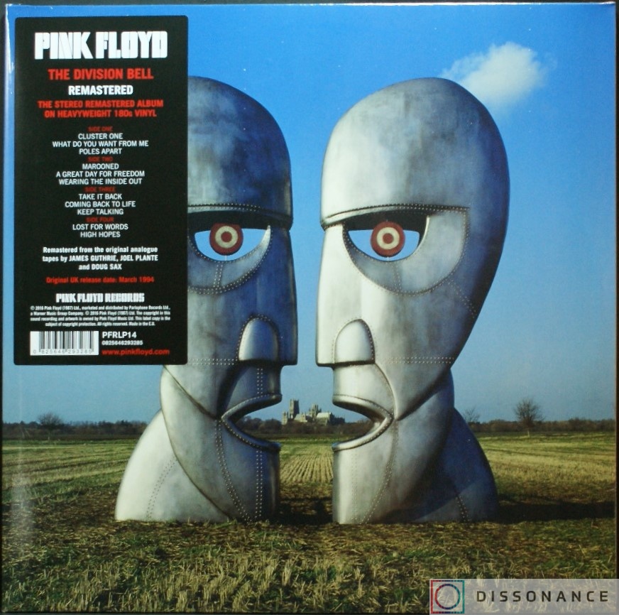 Виниловая пластинка Pink Floyd - Division Bell (1994) - фото обложки