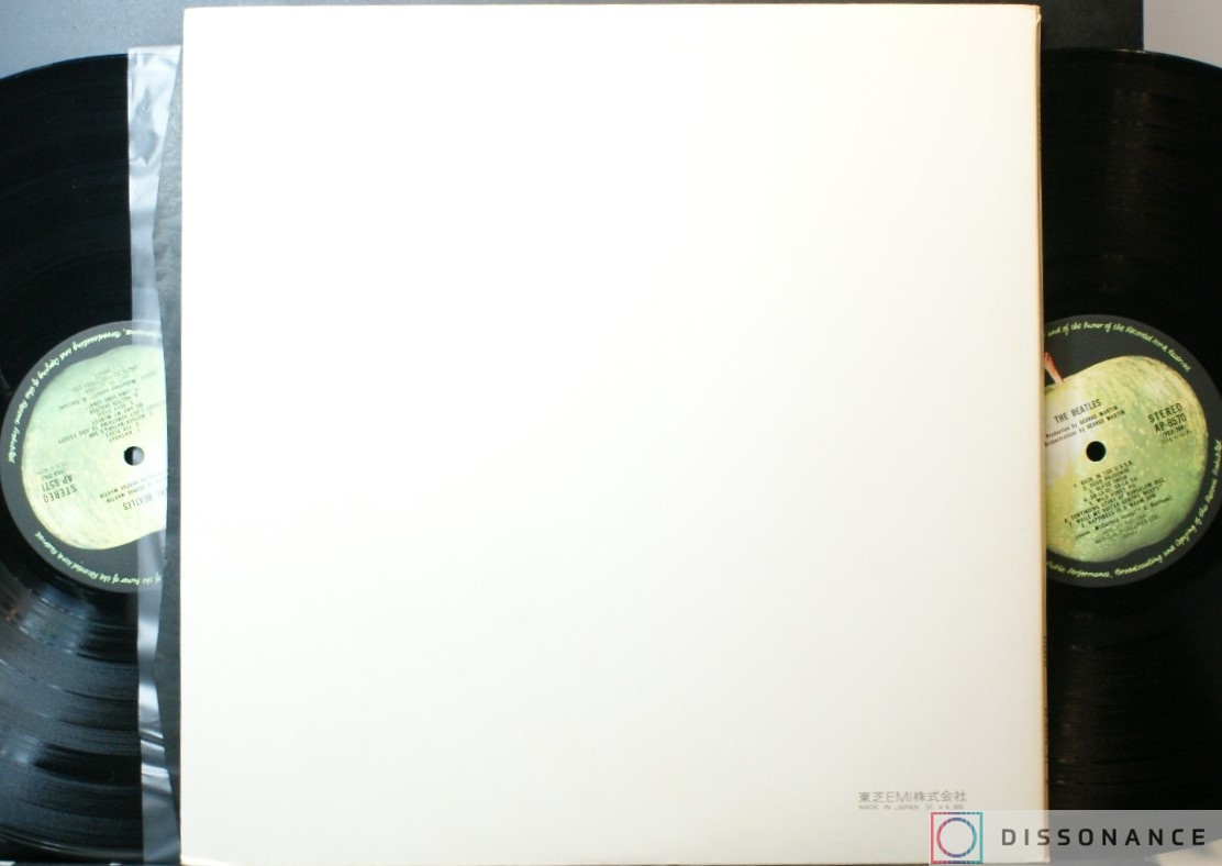 Виниловая пластинка Beatles - White Album (1968) - фото 2