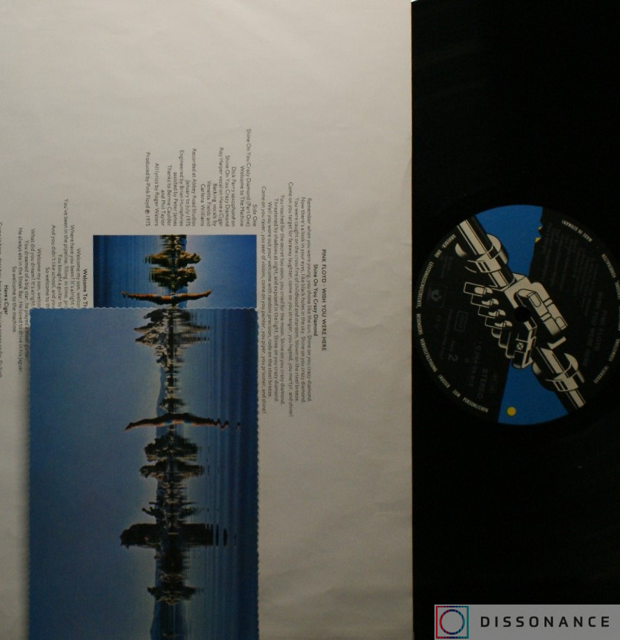 Виниловая пластинка Pink Floyd - Wish You Were Here (1975) - фото 2